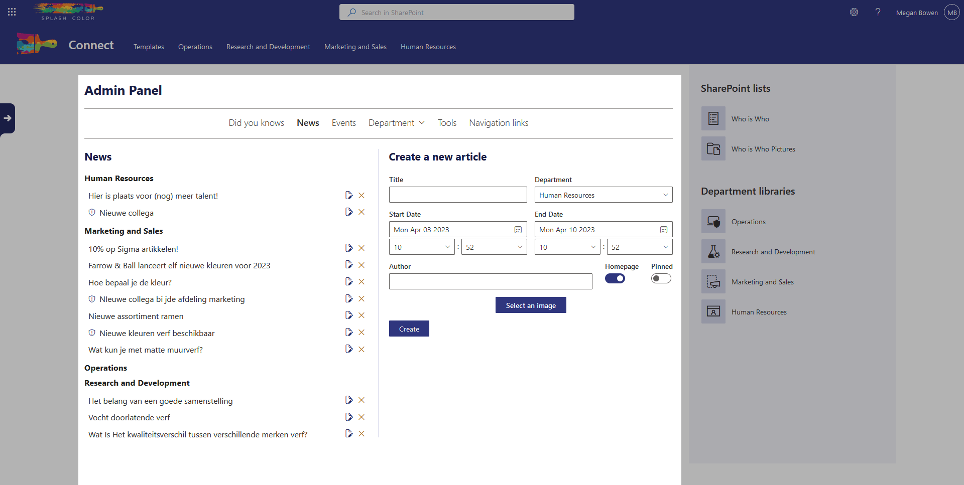 Admin Panel image